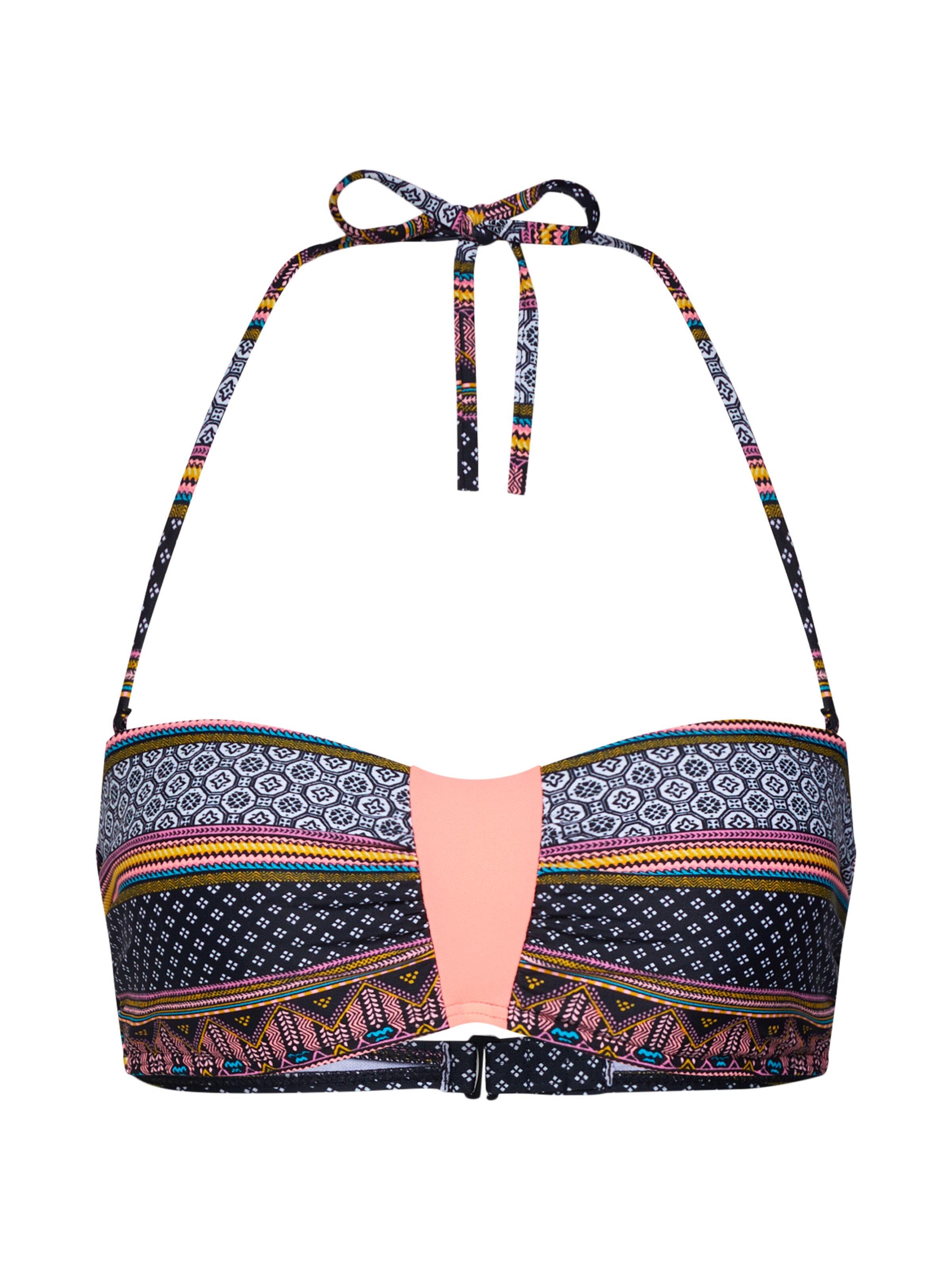 PROTEST - Bikinitop 'MM RIFLE BCUP bandeau bikini top' in de kleur Perzik