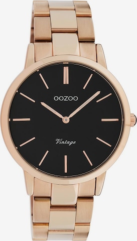 OOZOO Uhr in Gold: predná strana