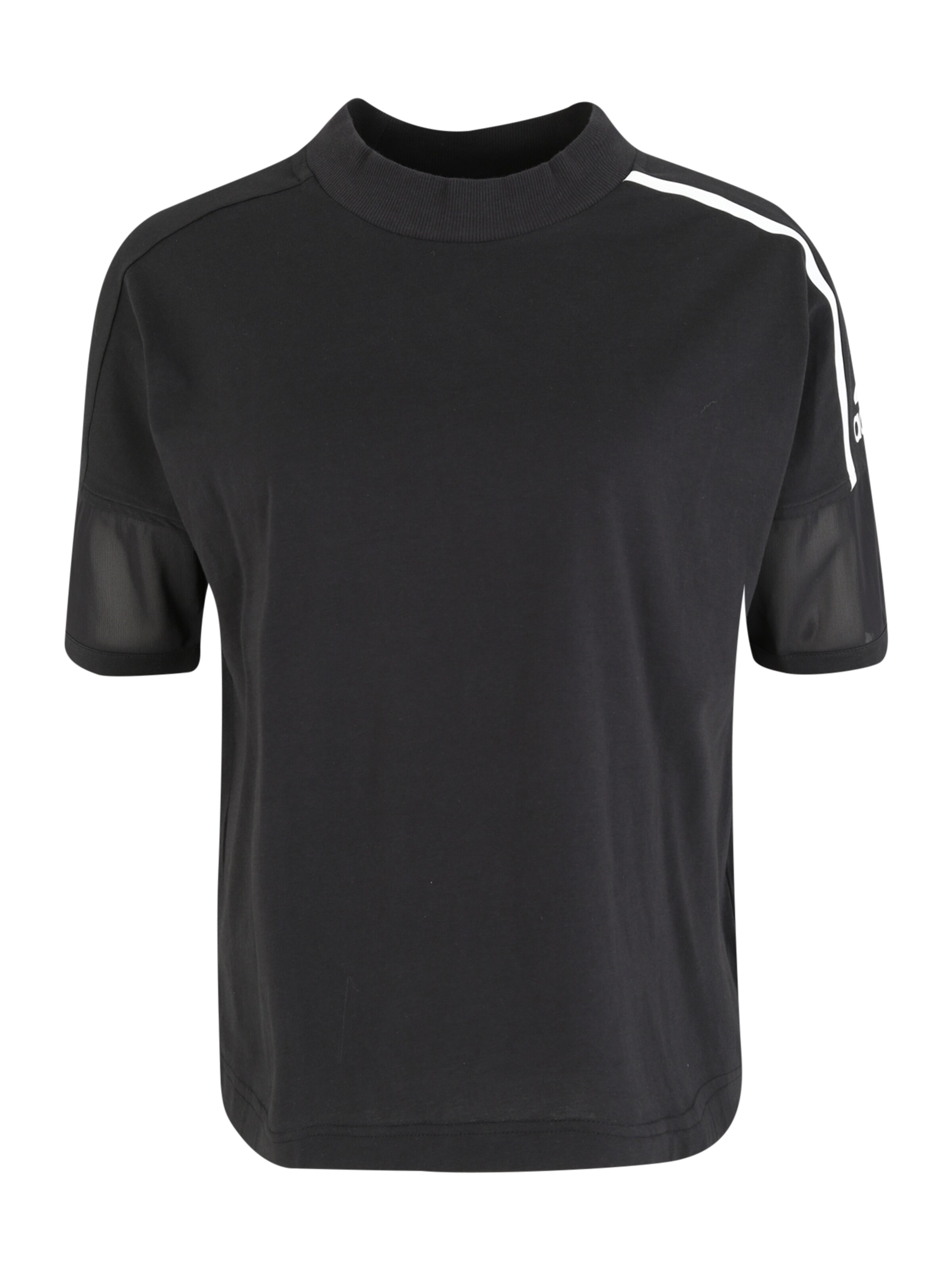 ADIDAS PERFORMANCE - Shirt 'W Zne Tee' in schwarz