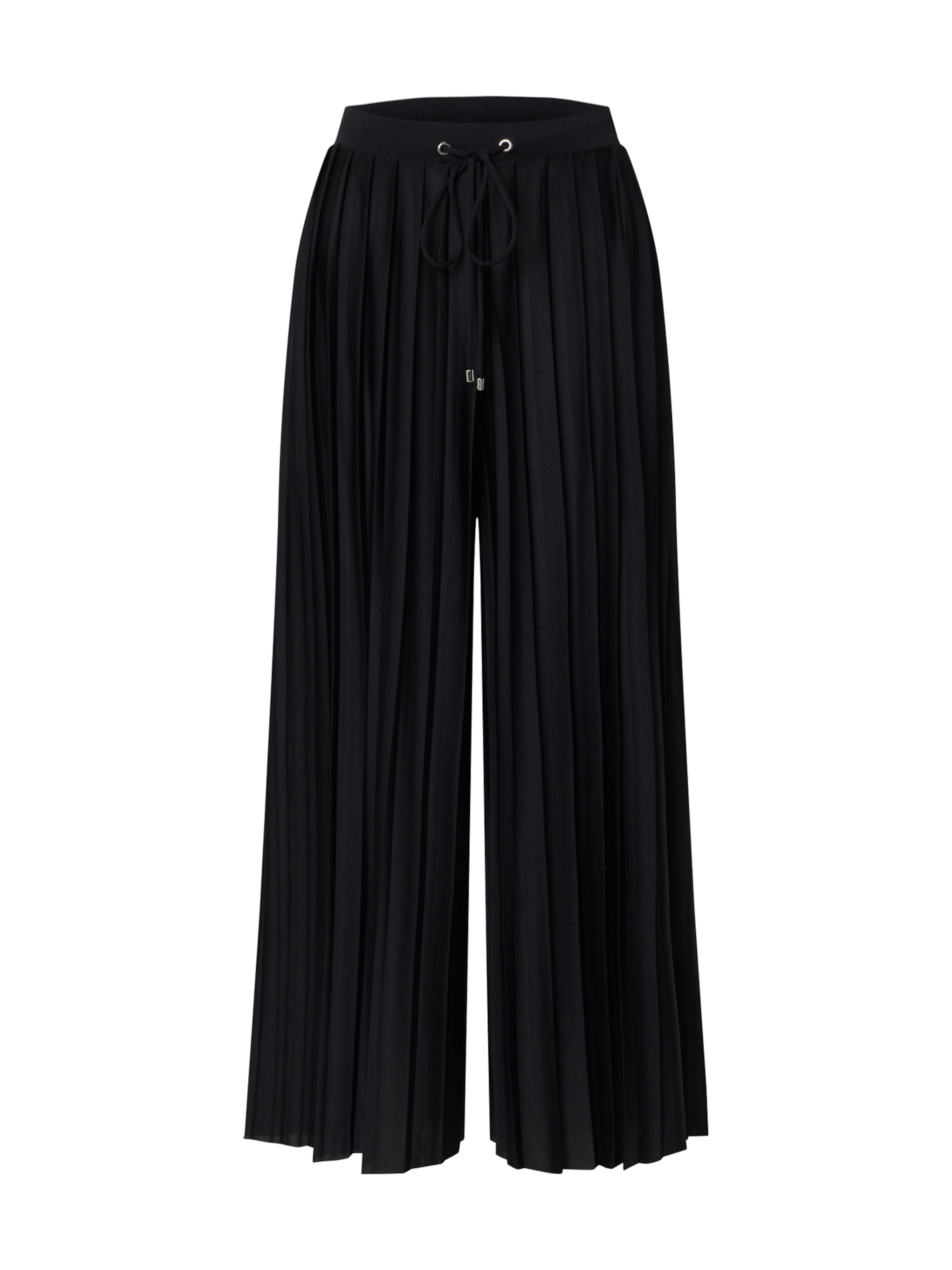 Pantalon 'Caren' ABOUT YOU en noir : devant