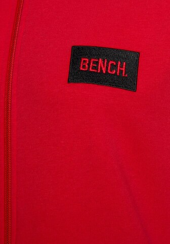 BENCH Sweatjacke in Rot