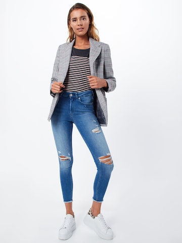 Skinny Jean 'BLUSH' ONLY en bleu