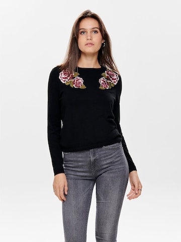 ONLY - Pullover 'Florida' em preto: frente