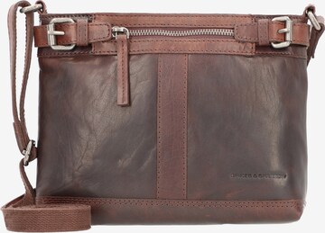 Spikes & Sparrow Crossbody Bag in Brown: front