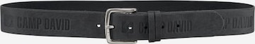 CAMP DAVID Belt in Black