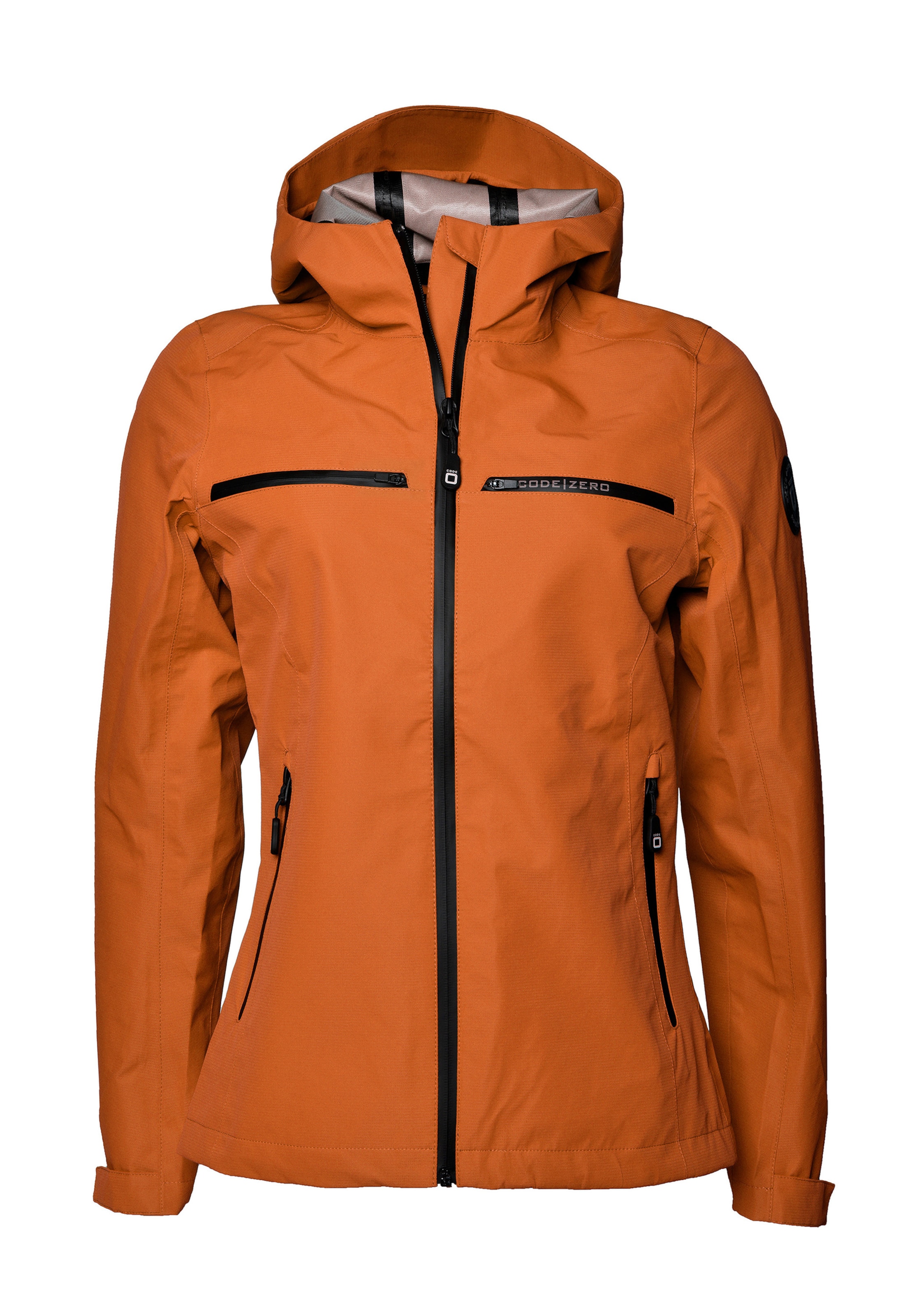 Frauen Sportbekleidung CODE-ZERO Jacke 'Waypoint' in Orange - WY38200