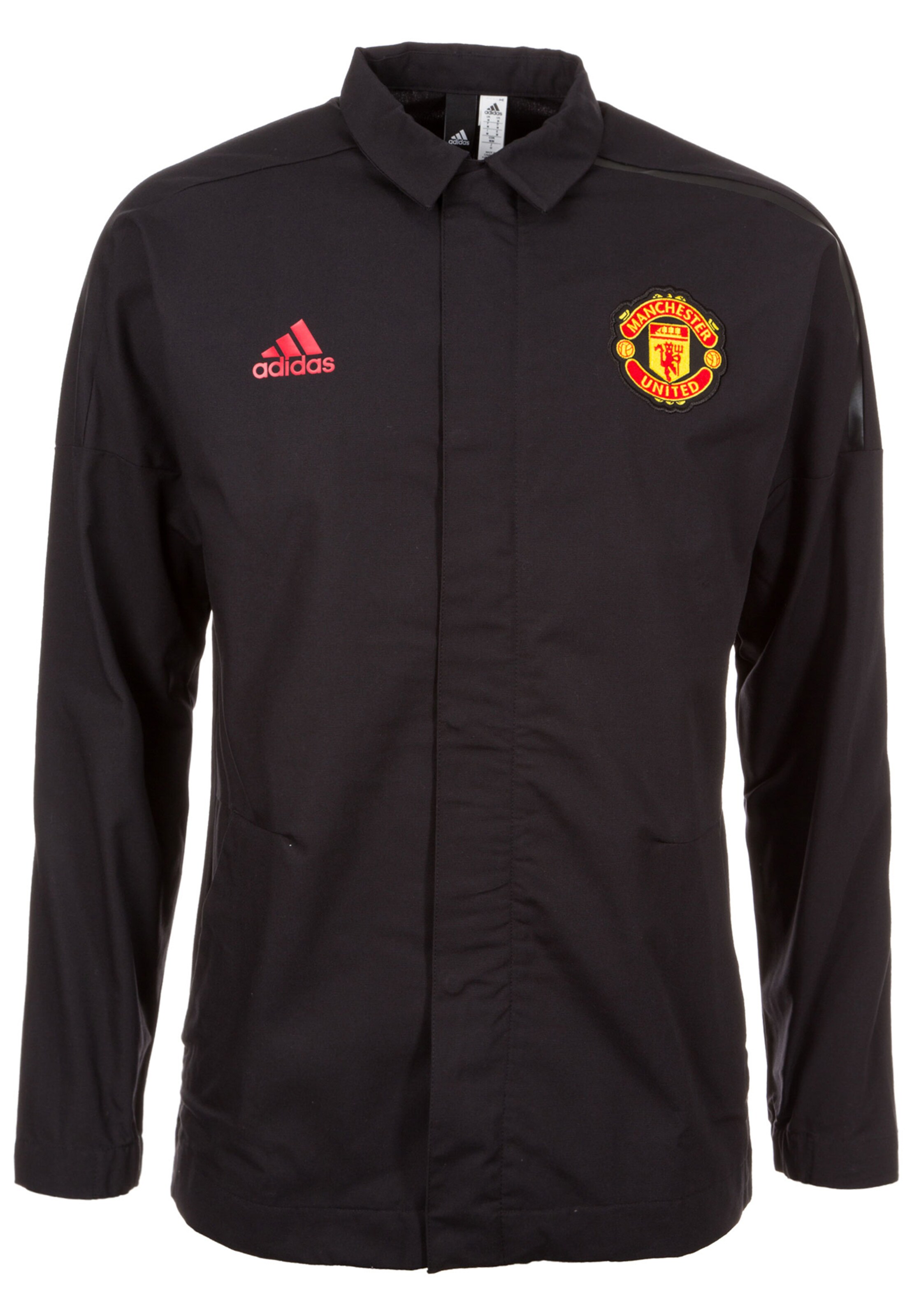 ADIDAS PERFORMANCE - Sportjas 'Manchester United Z.N.E.' in de kleur Geel