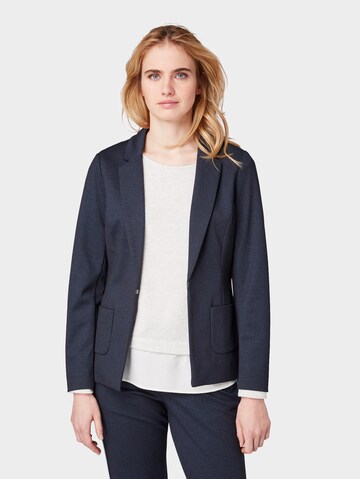 TOM TAILOR Blazer in Blue: front