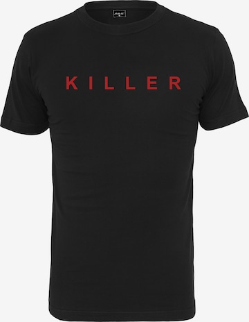 Mister Tee Shirt 'KILLER' in Zwart: voorkant