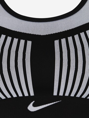 Regular Sutien sport de la NIKE pe gri