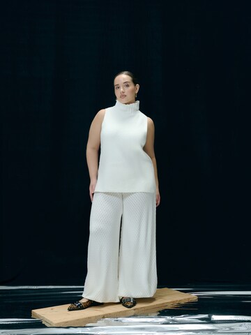 White Knit Look