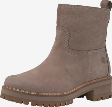 Boots TIMBERLAND en marron : devant