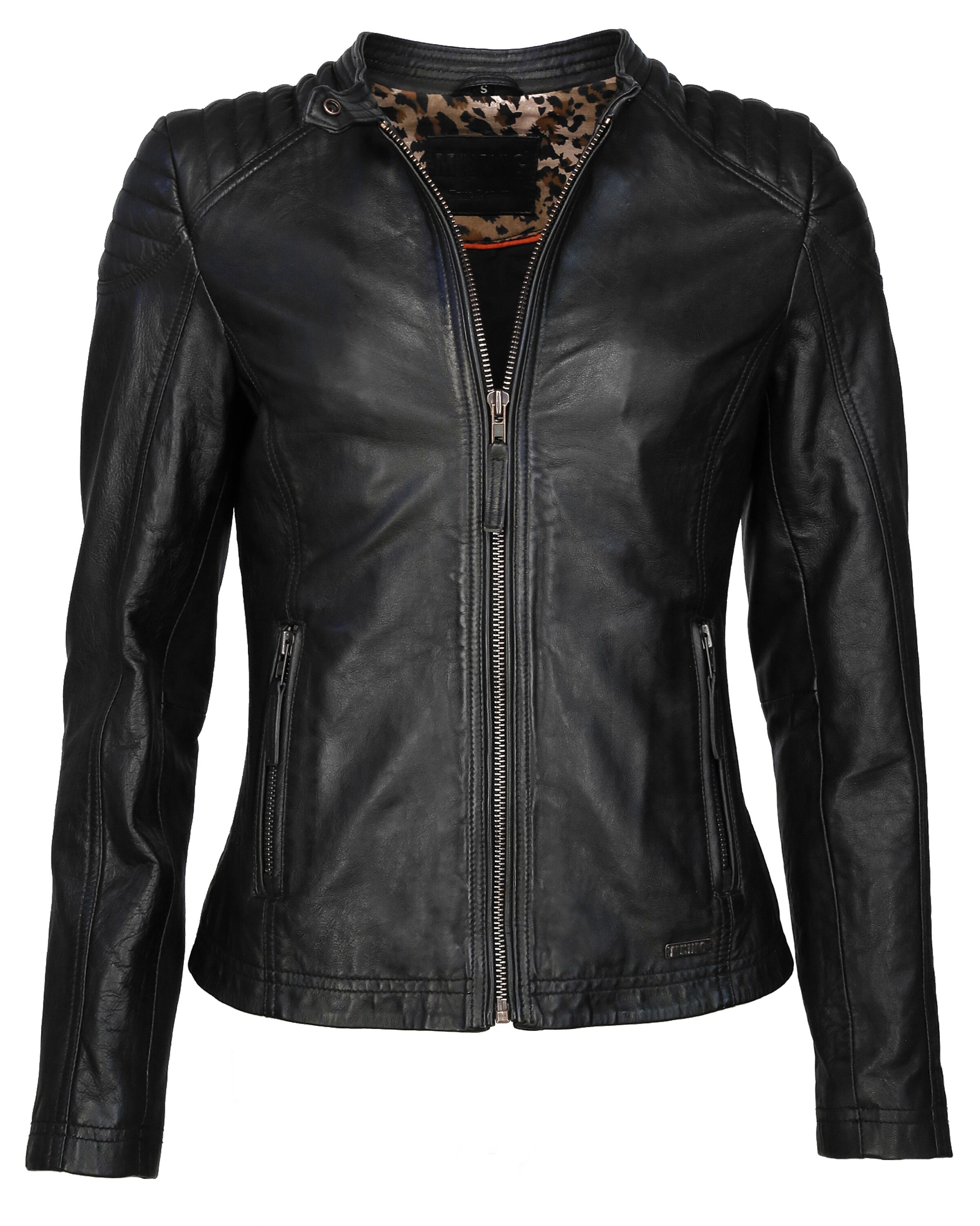 MUSTANG Tussenjas in Zwart: voorkant