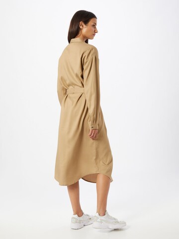 MSCH COPENHAGEN Shirt dress 'Khady Rosanna' in Beige