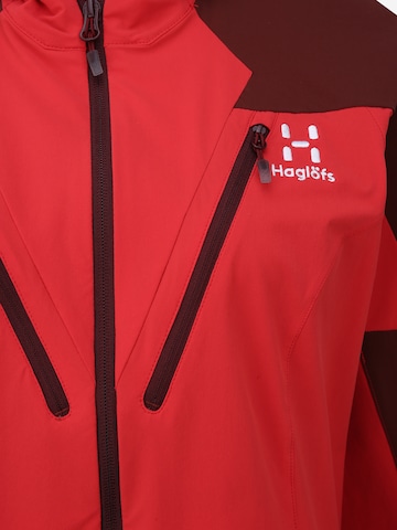 Haglöfs Outdoor Jacket 'Tegus' in Red