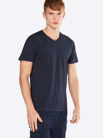 JACK & JONES Shirt 'JJEPlain' in Blue: front