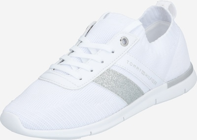 TOMMY HILFIGER Platform trainers in Silver / White, Item view
