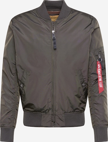 ALPHA INDUSTRIESPrijelazna jakna 'MA-1 TT' - siva boja: prednji dio
