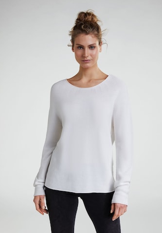 OUI Sweater in White: front