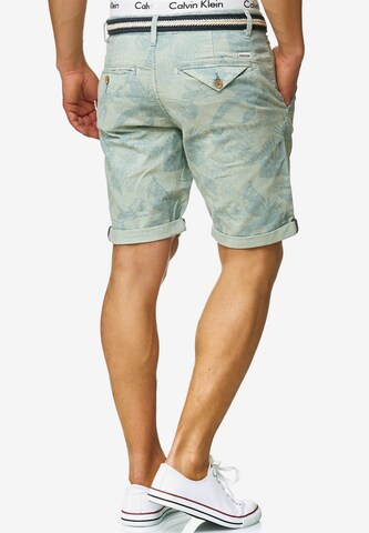 INDICODE JEANS Regular Shorts 'Curtain' in Grün