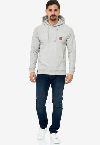 INDICODE JEANS Sweatshirt 'Litcham' in Grey