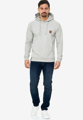 INDICODE JEANS Sweatshirt 'Litcham' in Grau