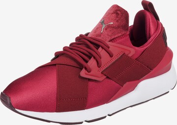 PUMA Sneakers 'Muse Satin II' in Rot: predná strana