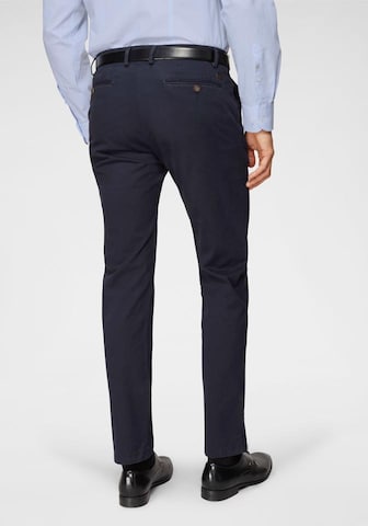 Regular Pantalon chino bugatti en bleu