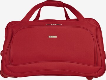 Borsa da viaggio di D&N in rosso: frontale