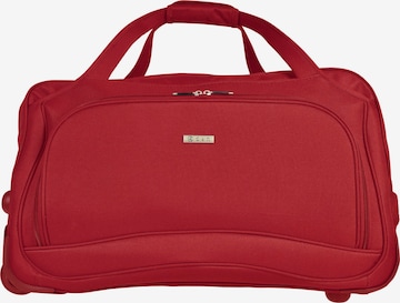 D&N Travel Bag in Red: front