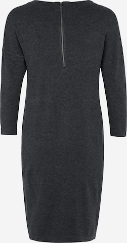 VERO MODA Knitted dress 'VMGlory Vipe Aura' in Grey