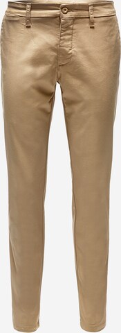 Carhartt WIP Slim fit Jeans 'Sid' in Brown: front