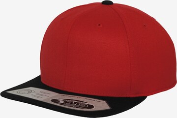 Cappello da baseball di Flexfit in rosso: frontale