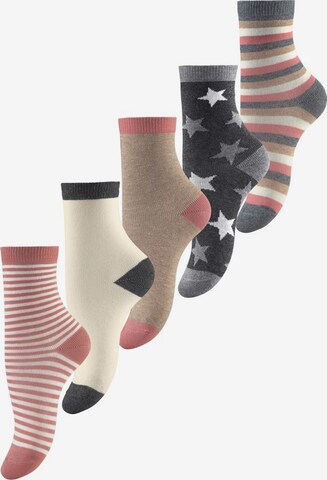 PETITE FLEUR Socks in Mixed colors: front