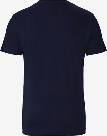 LOGOSHIRT Shirt 'JUST ONE MORE THING!' in Blauw