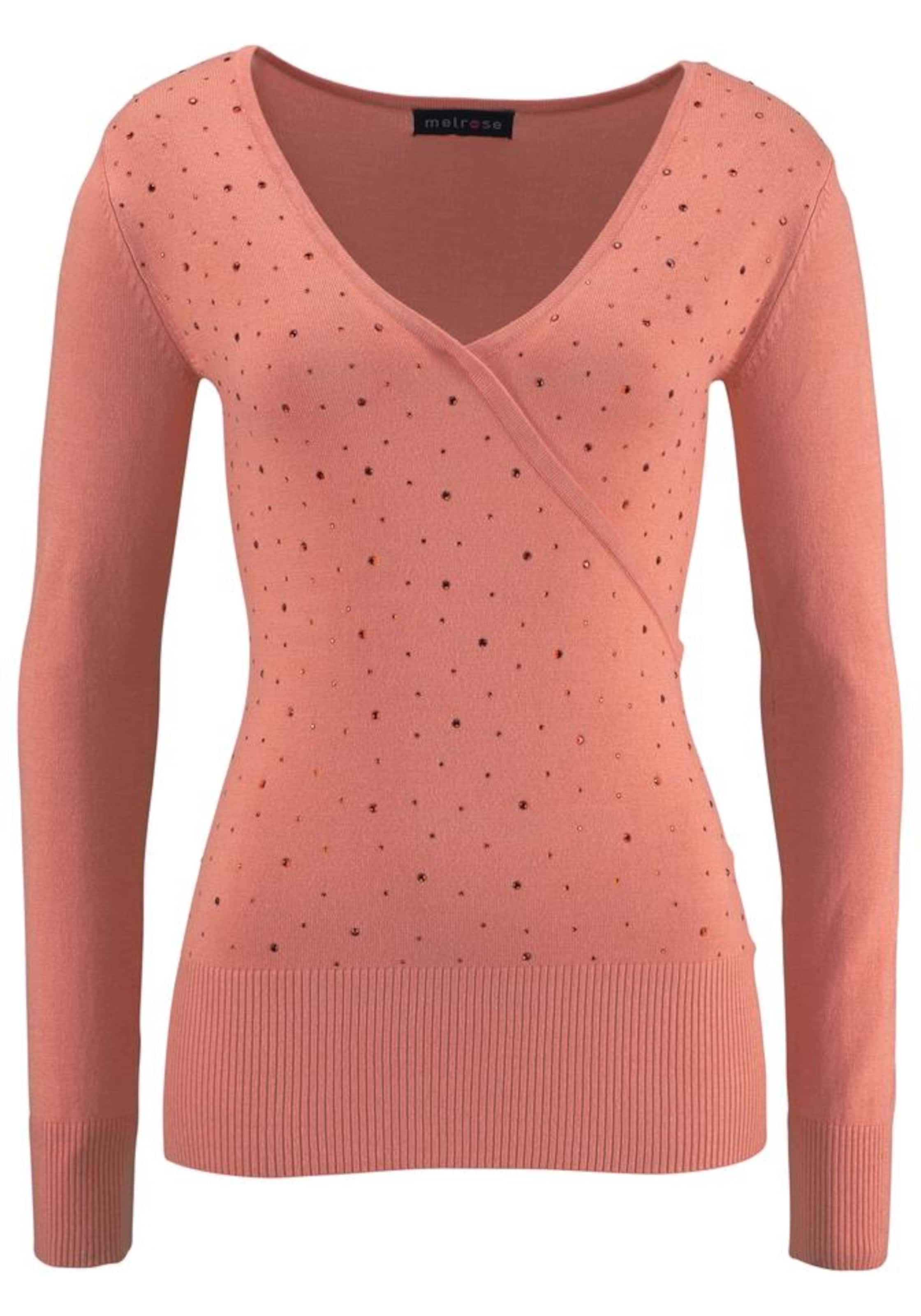 VIVANCE Sweater in Orange: front