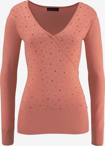 VIVANCE Pullover in Orange: predná strana