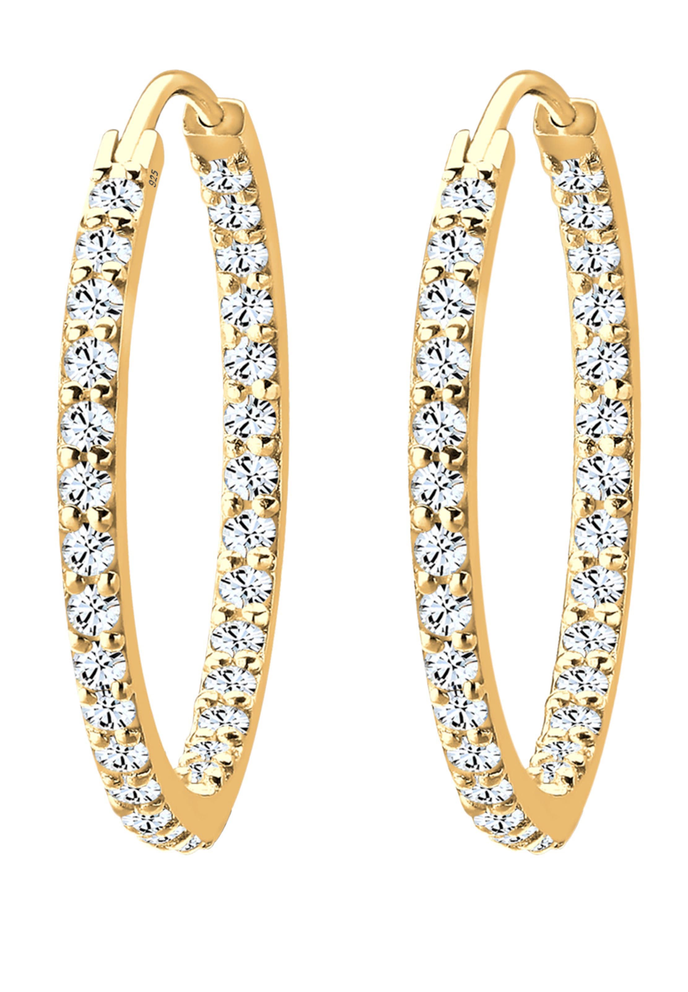 ELLI Earrings in Gold: front