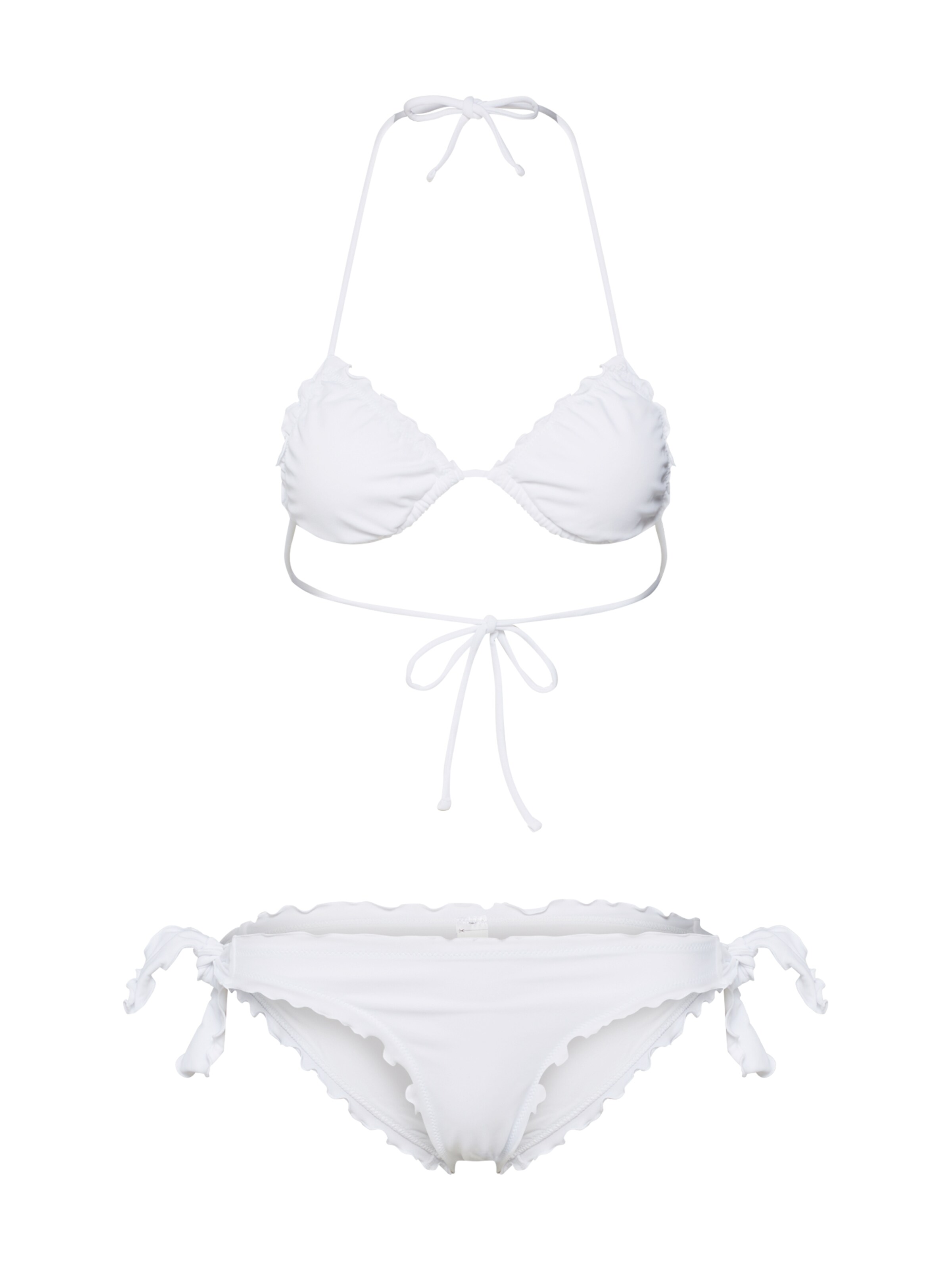 even&odd - Bikini in de kleur Wit