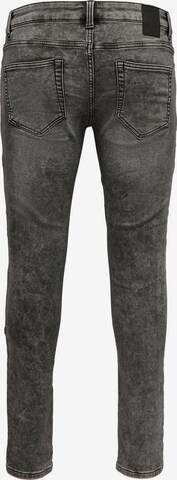 Only & Sons Slimfit Jeans 'Sloom' in Grau