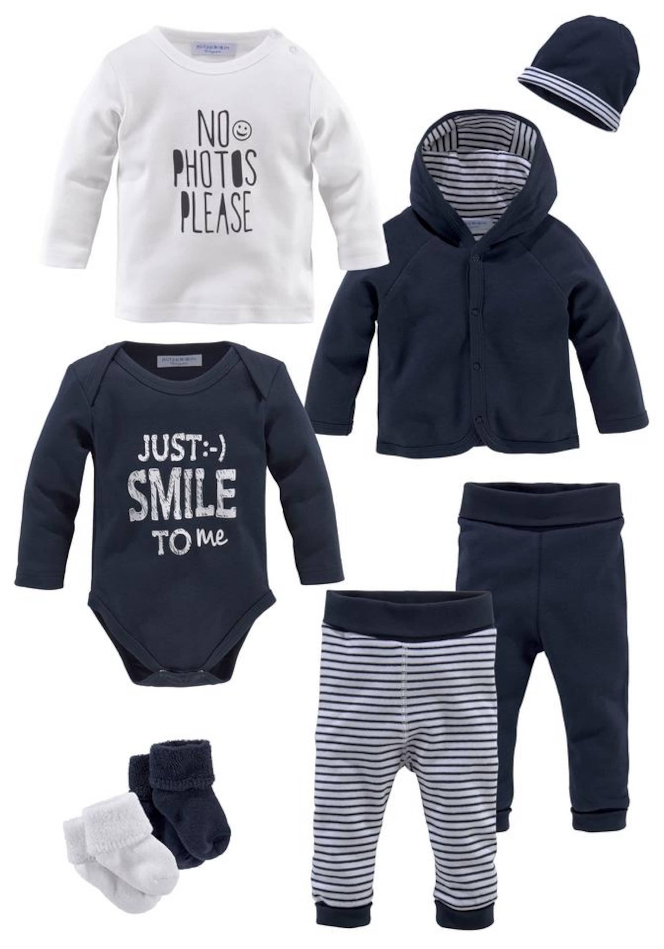 KLITZEKLEIN Starterpaket in Blau: Vorderseite