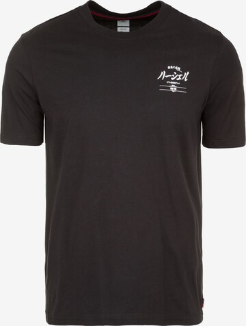 Herschel T-Shirt in Schwarz: predná strana