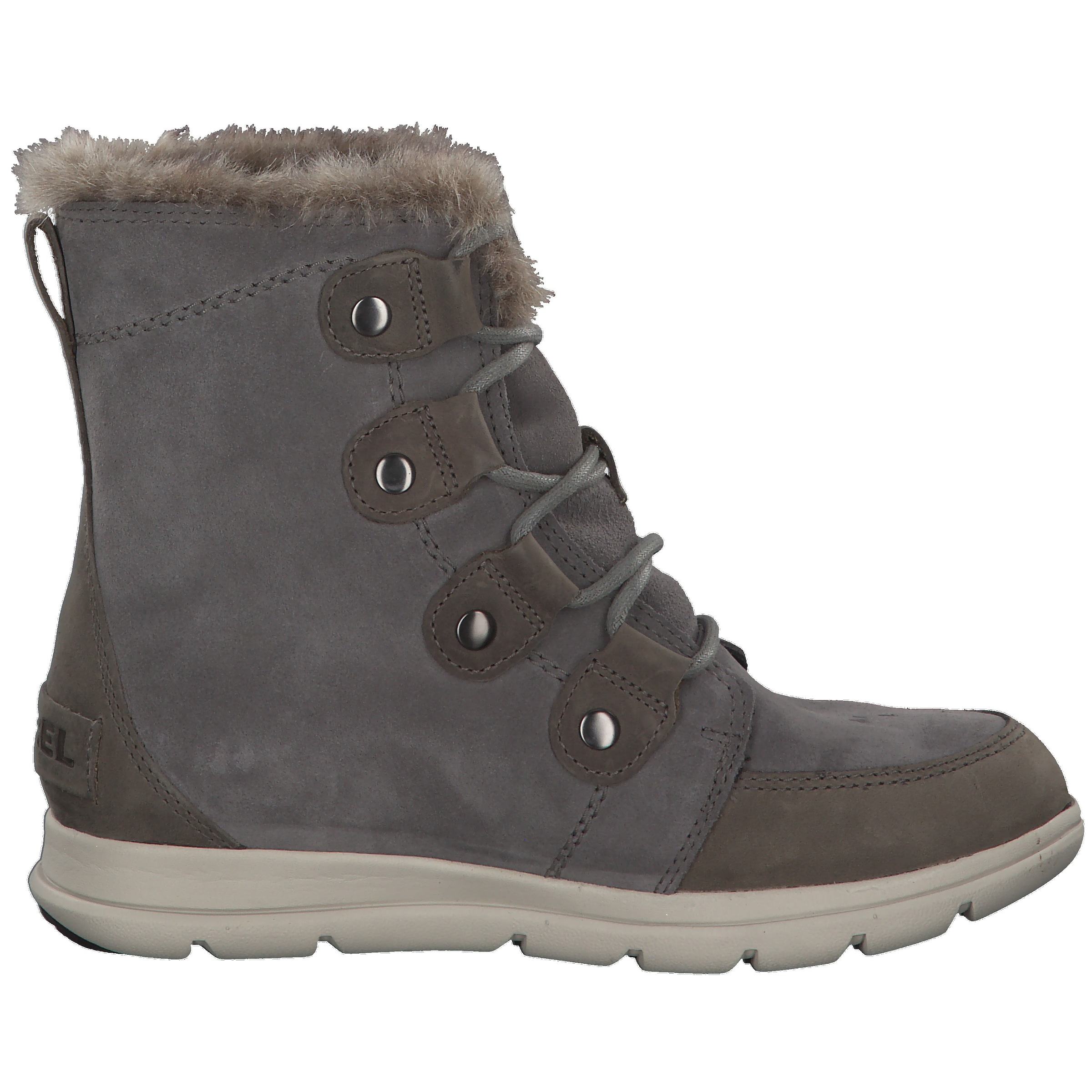 SOREL Snow Boots 'Explorer Joan' in Grey