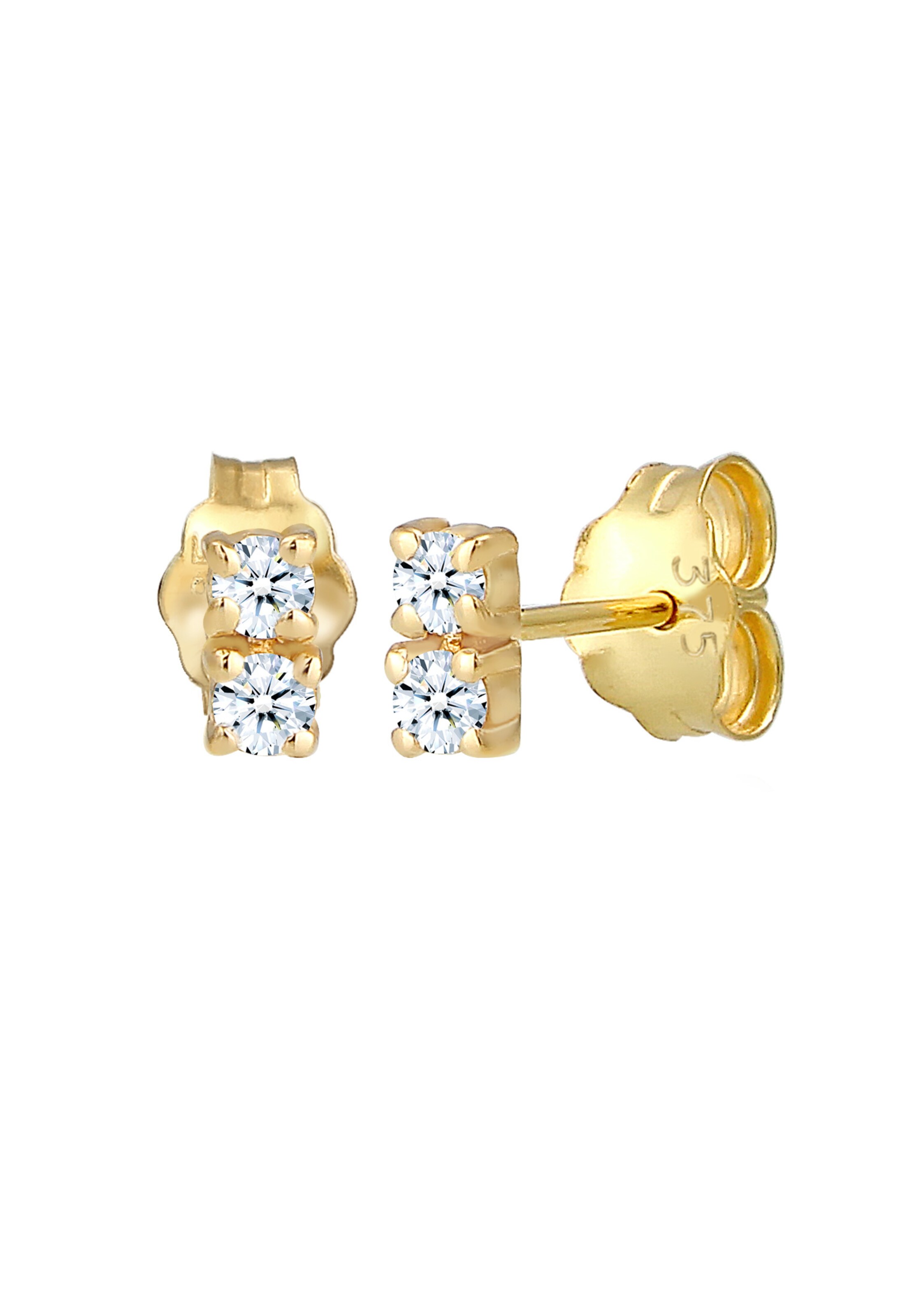 Elli DIAMONDS Earrings in Gold: front