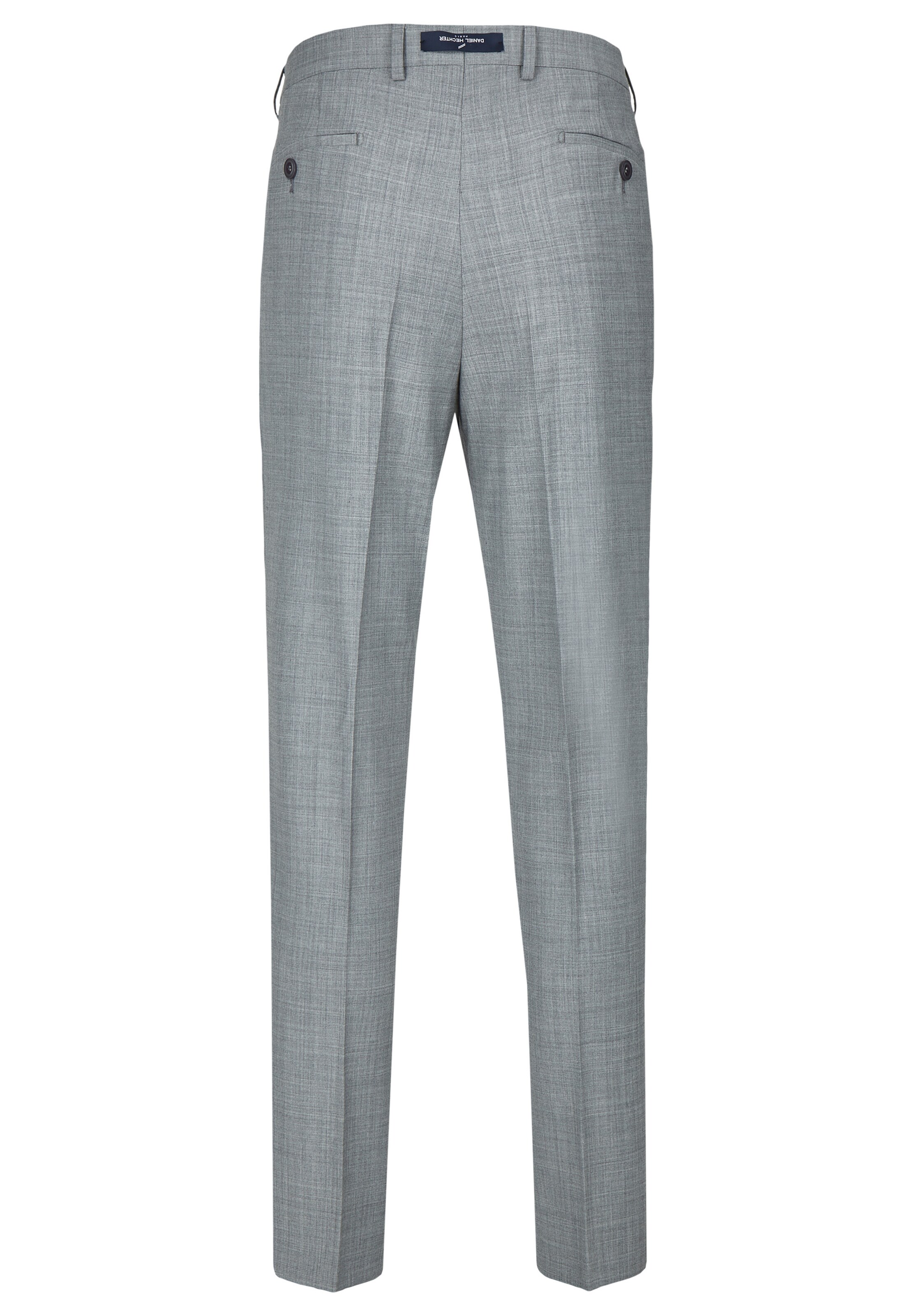 HECHTER PARIS Regular Trousers with creases in Grey