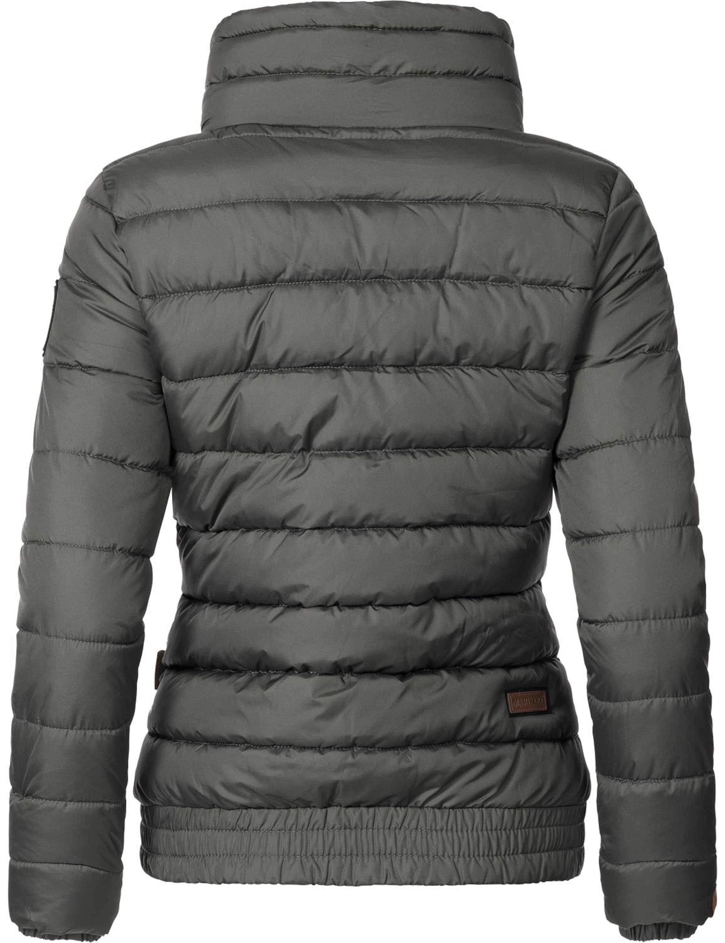 MARIKOO Winter jacket 'Poison' in Grey