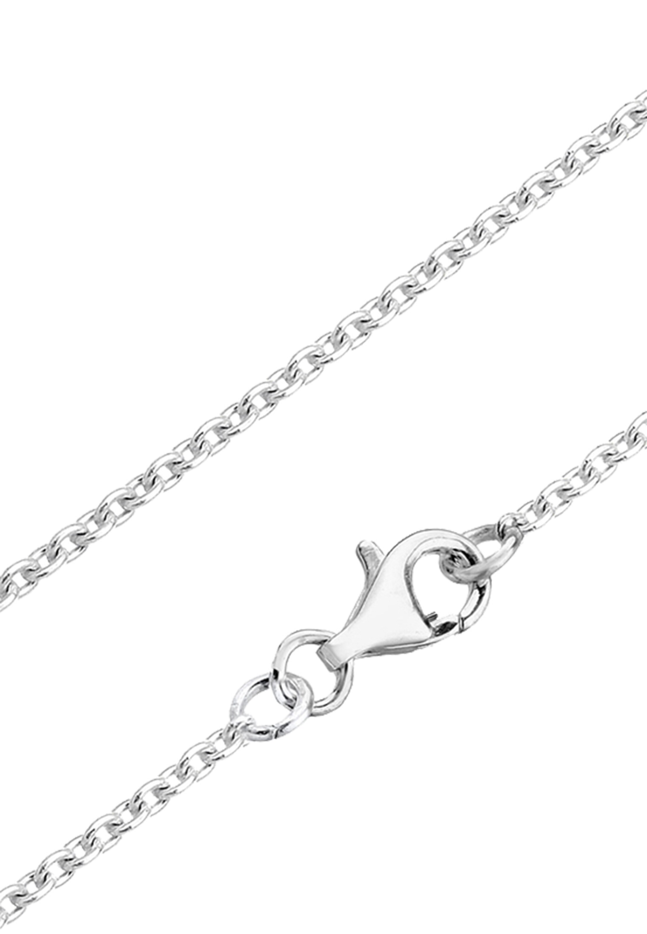 ELLI Jewelry set 'Kreis, Kristall' in Silver