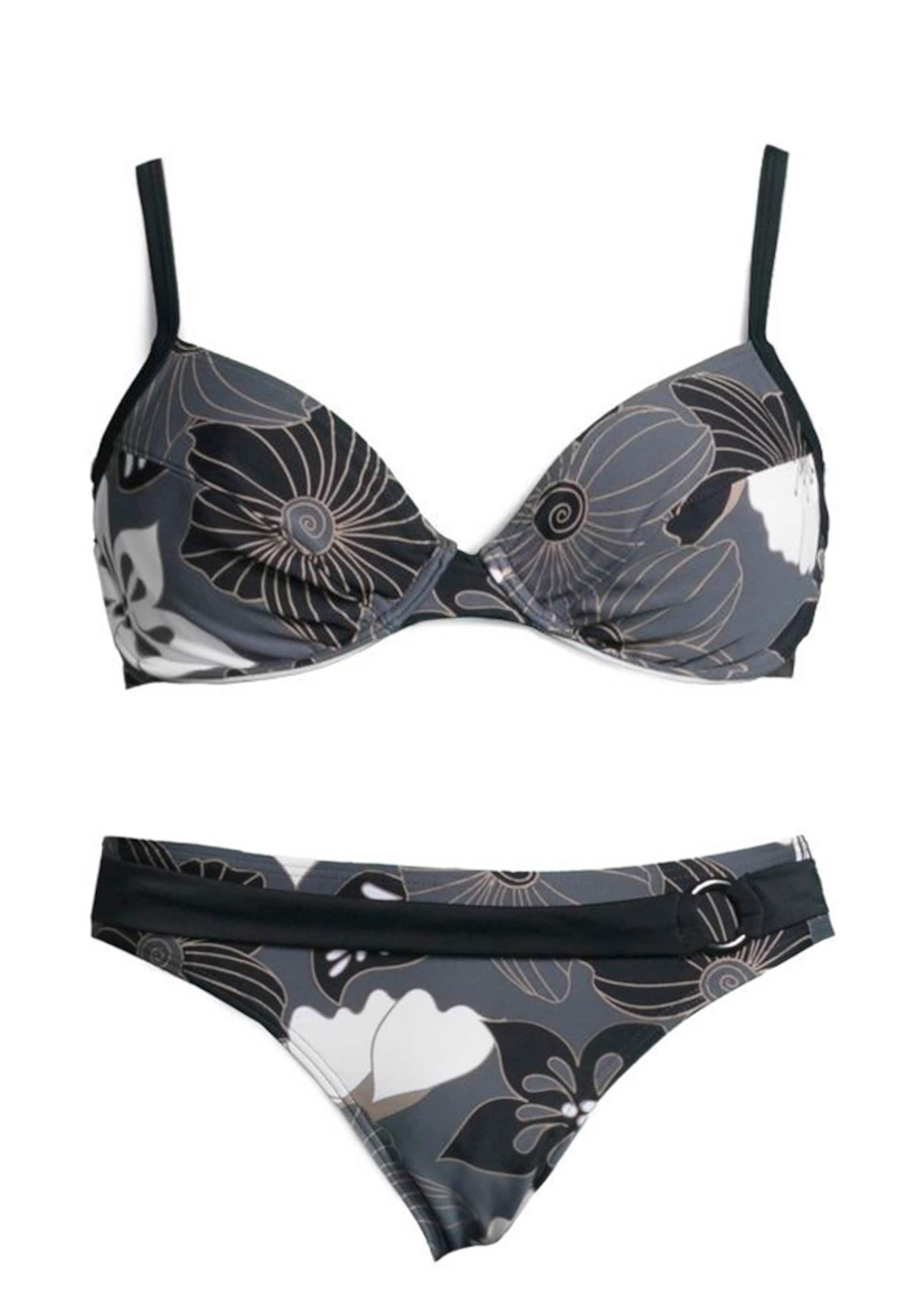 LASCANA Bikini värissä harmaa: etupuoli