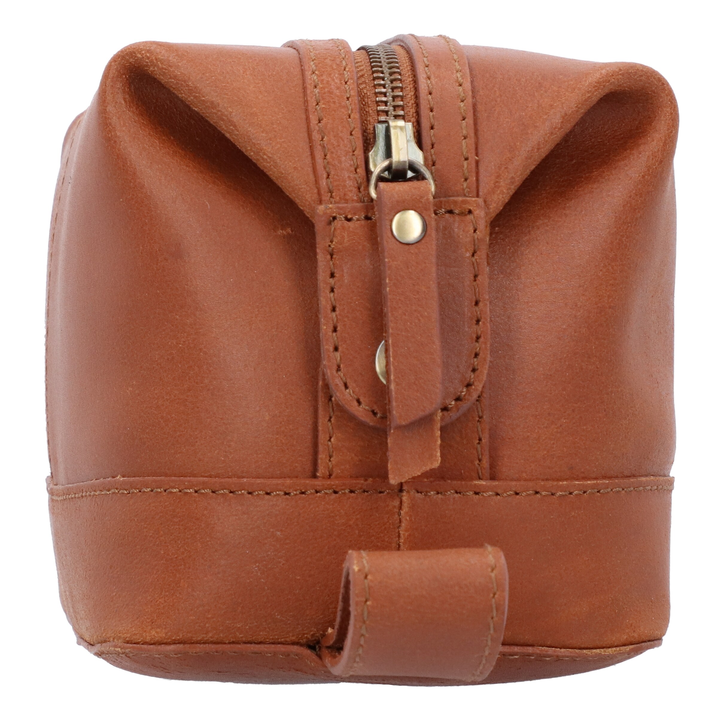 Burkely Toiletry Bag 'Riley' in Brown