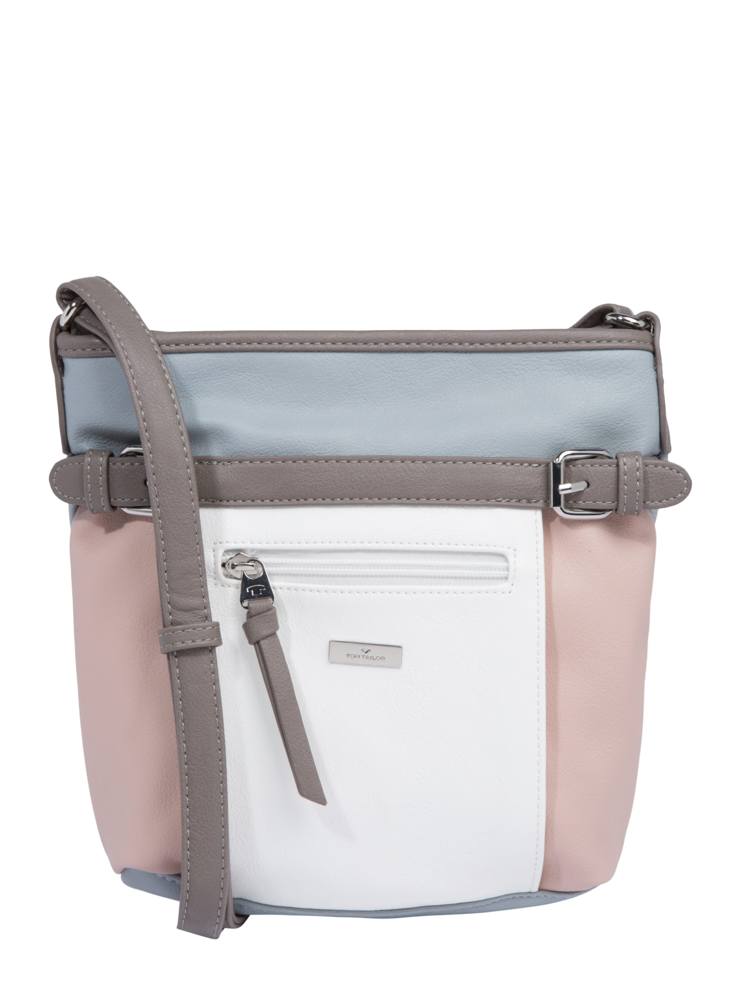 TOM TAILOR Taška přes rameno 'Juna' – modrá: přední strana